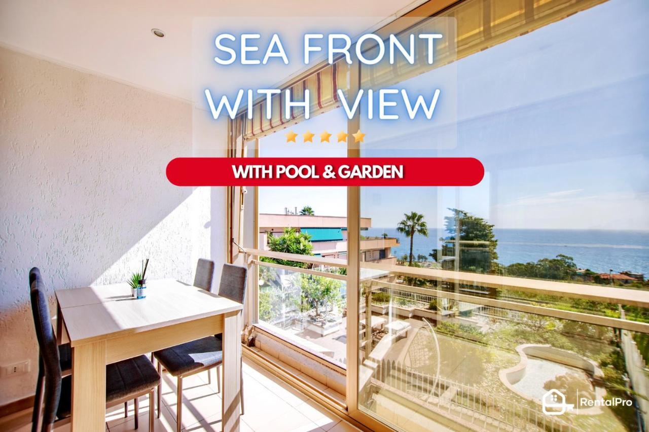 Appartement Free Parking-Sea View, With Pool & Garden à San Remo Extérieur photo