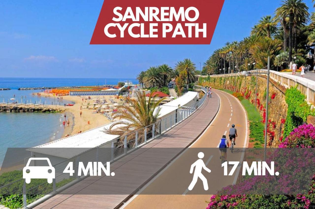 Appartement Free Parking-Sea View, With Pool & Garden à San Remo Extérieur photo